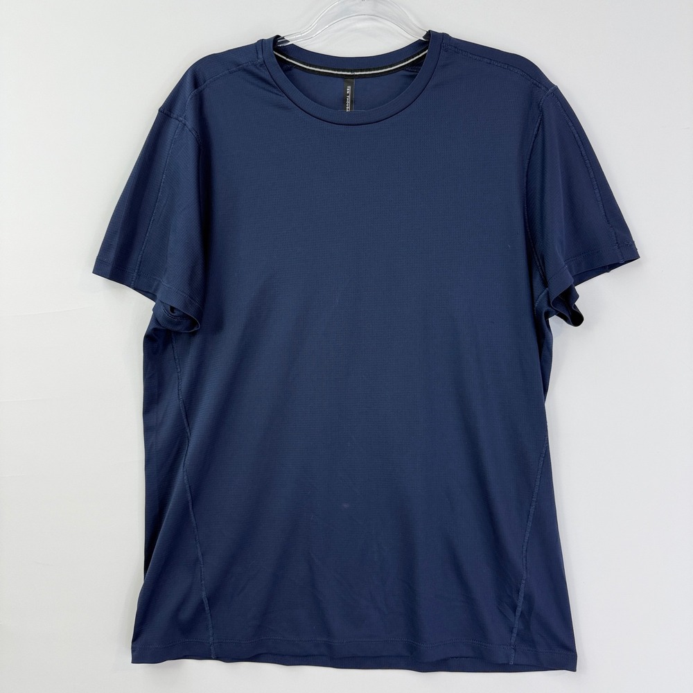 Ten Thousand The Lightweight Shirt Mens XL Navy Blue TTKT012 Microfiber Eyelet